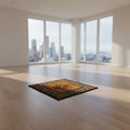 Tibetan wool an silk rugs